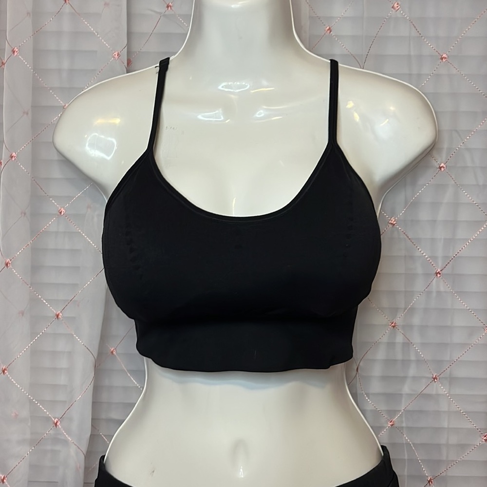 2 Tops Pink and Black Size M